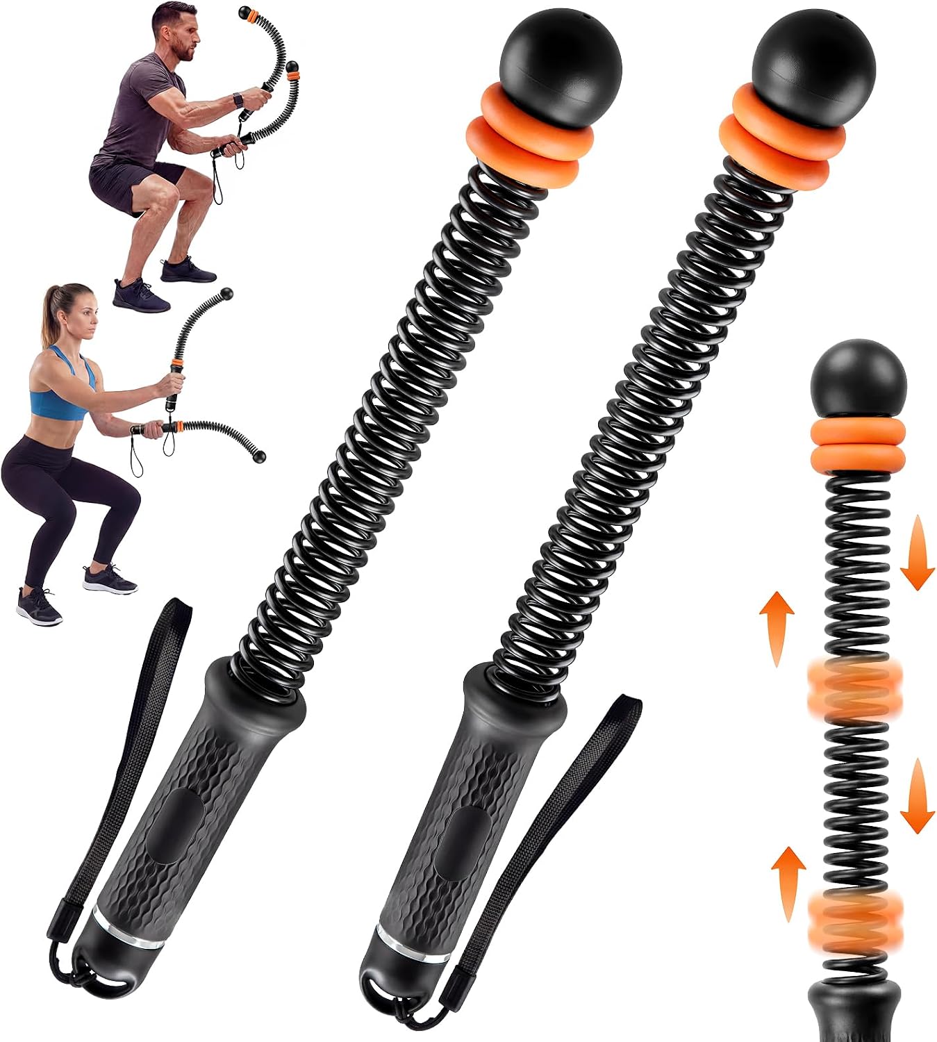 Adjustable Ropeless Battle Rop - Fitness Home Gym Equipment 评论和价格