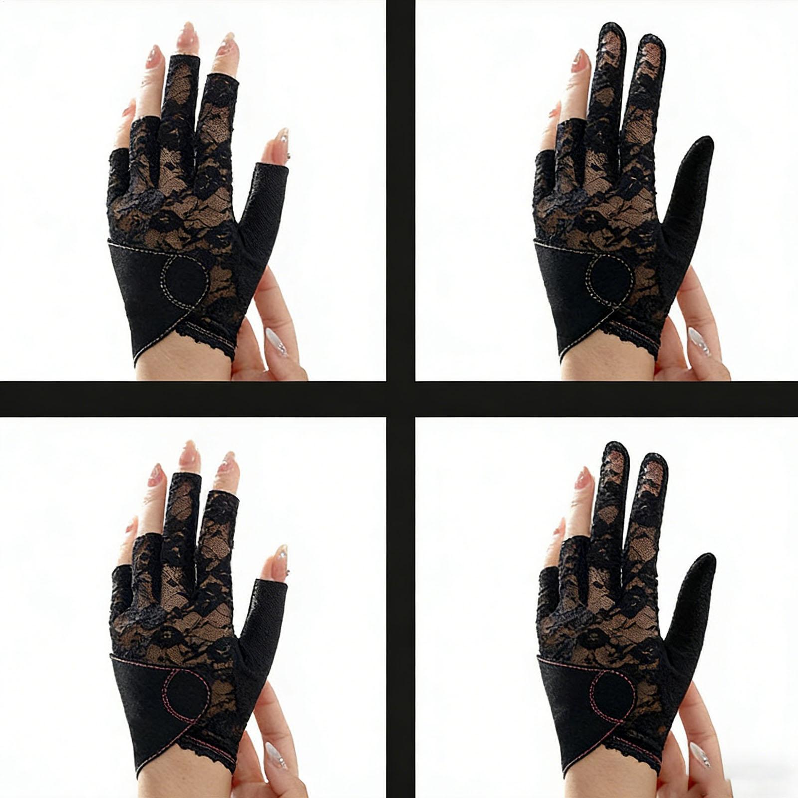 Pool Glove Womens Lace Billiar - Home Gym Gear 评论和价格