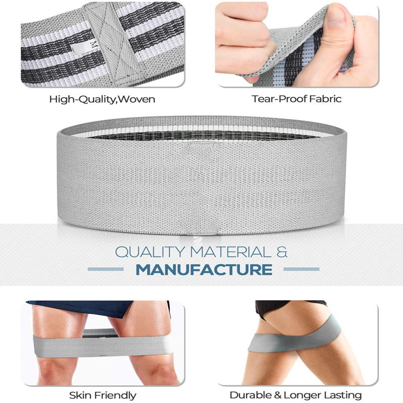 3PCS Women Men Fabric Resistan - Home Gym Hyrox 评论和价格