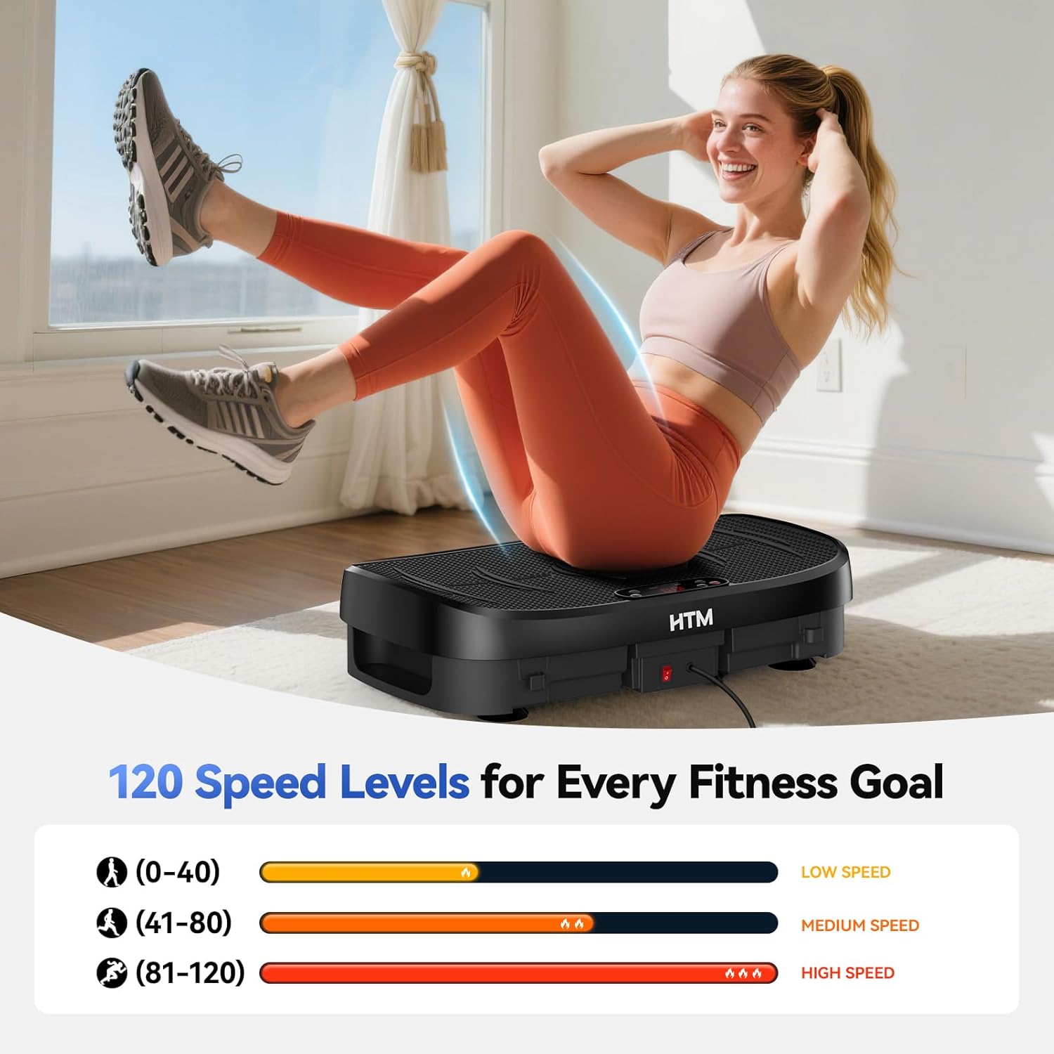 Vibration Plate Fat Burning Fi - Home Gym Hyrox 评论和价格