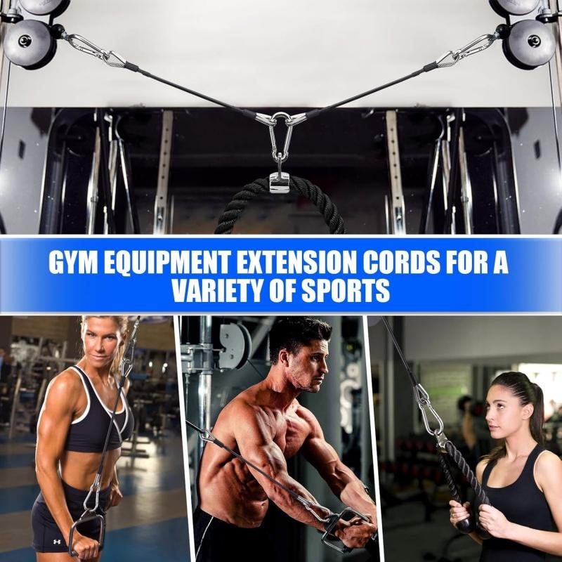 1/2 pcs gym cable extension co - Home Gym Bowflex Machine 评论和价格