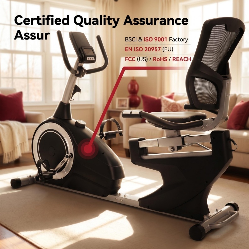 Magnetic Recumbent Exercise Bi - Home Gym Bike 评论和价格