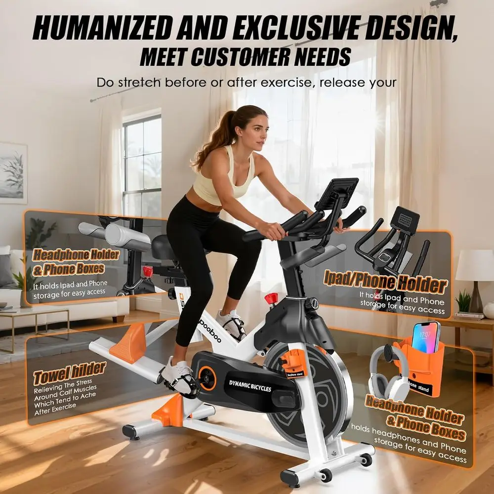 Silent Magnetic Exercise Bike  - Home Gym Bike 评论和价格