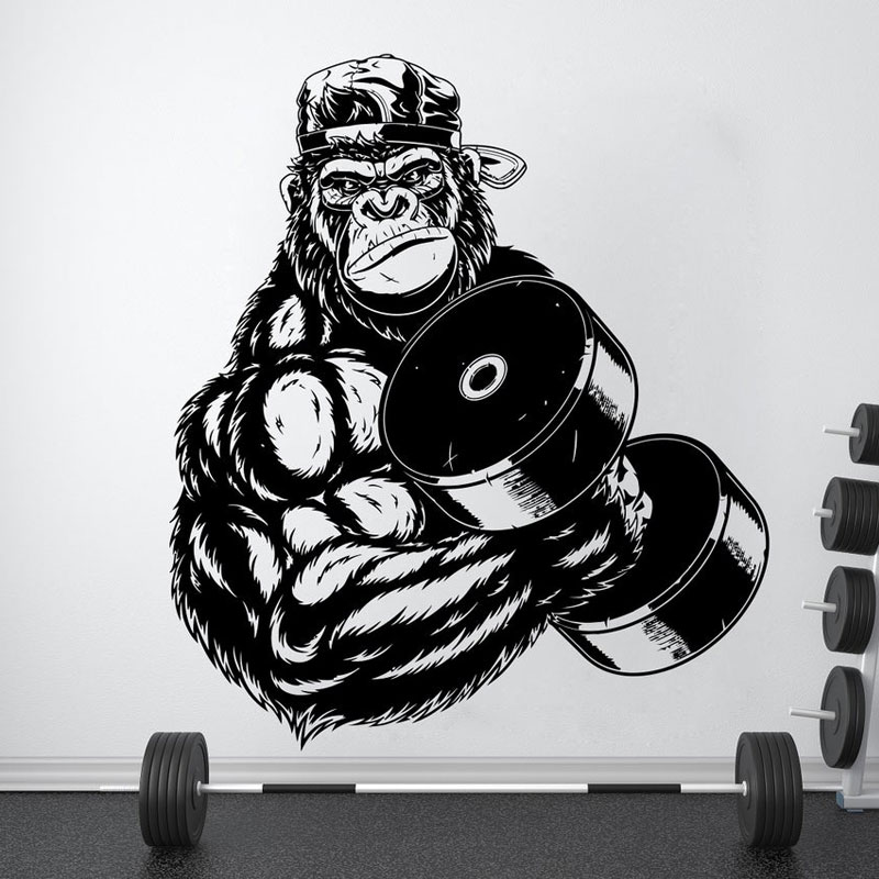 Gorilla Bodybuilder Gym Fitnes - Home Gym Interior Design 评论和价格