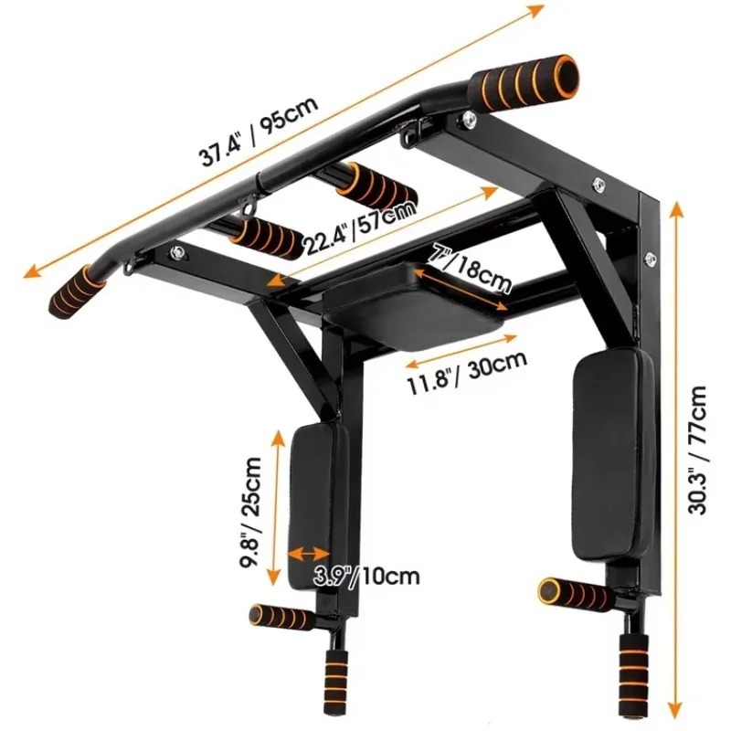 Wall-Mounted Pull-Up Bar for I - Home Gym Wall Mounted 评论和价格