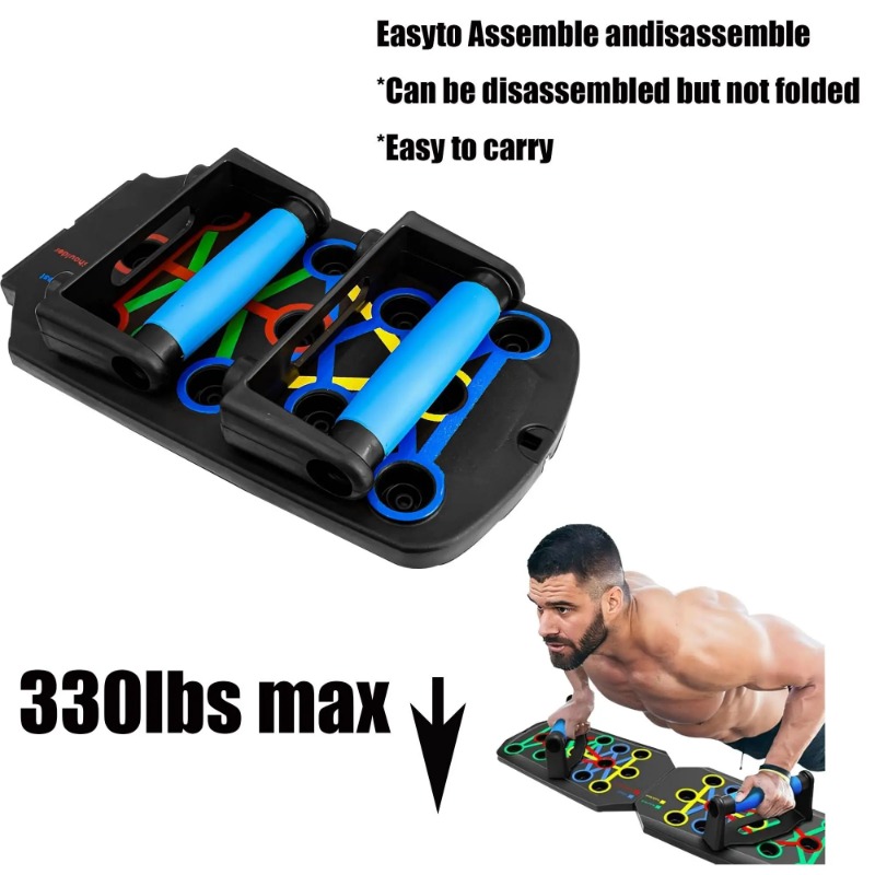 Foldable Push Up Board with Re - Home Gym Hyrox 评论和价格